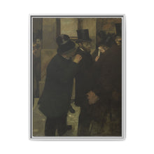Portraits at the Stock Exchange (1878-1879) by Edgar Degas - NOMADEN ART GALLERY