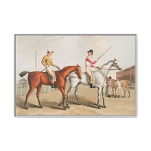Illustration of jockies from The Costume of Yorkshire (1814) by George Walker - NOMADEN ART GALLERY