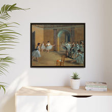 Edgar Degas's The Dance Foyer at the Opera on the rue Le Peletier (1872)