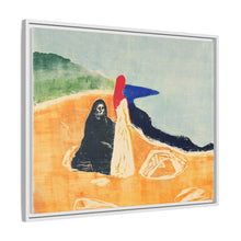Two Women on the Shore (1898) by Edvard Munch - NOMADEN ART GALLERY