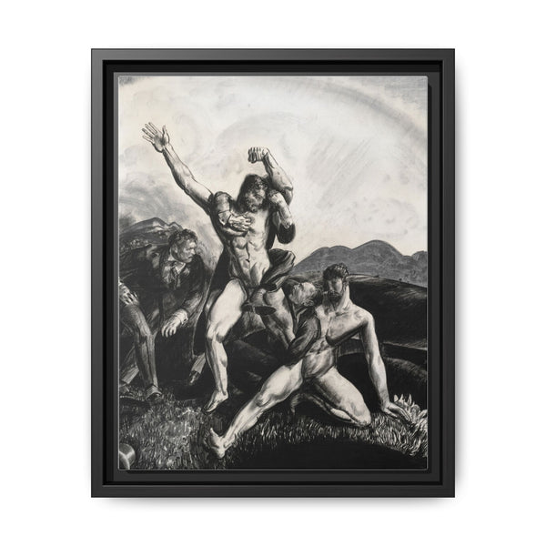 The battle (1922–1923) by George Wesley Bellows - NOMADEN ART GALLERY