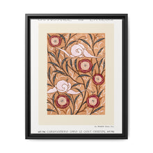 Art Nouveau Flower pattern stencil print in oriental style - NOMADEN ART GALLERY