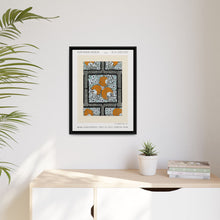 Patrón de pochoir de flores en estilo oriental Art Nouveau. Original de nuestra propia edición de 1914 de Samarkande.