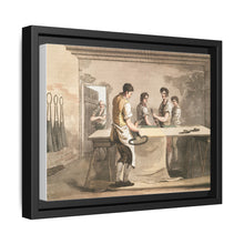 Illustration of the cloth dresser from The Costume of Yorkshire (1814) by George Walker