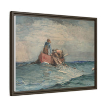 Hauling in the Nets (1887) by Winslow Homer