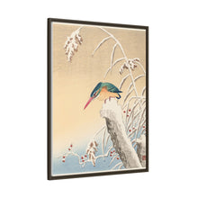 Kingfisher in the snow (1925 - 1936) by Ohara Koson