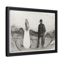 Two Human Beings. The Lonely Ones (1894) by Edvard Munch - NOMADEN ART GALLERY