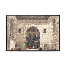 Interior of the mosque of the Sultan the Ghoree illustration by David Roberts (1796–1864) - NOMADEN ART GALLERY
