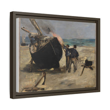 Tarring the Boat (Le Bateau goudronné) de Édouard Manet