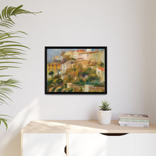 Casas en una colina (Groupe de maisons sur un coteau) de Pierre Auguste Renoir 