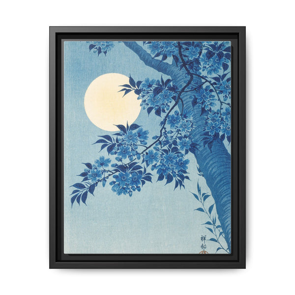 Blossoming Cherry on a Moonlit Night (ca. 1932) by Ohara Koson (1877–1945)