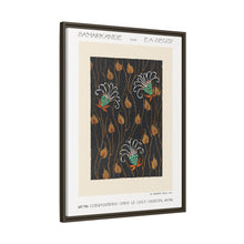 Estampado de pochoir con estampado floral Art Déco de estilo oriental. Original de nuestra edición de Samarkande de 1914.