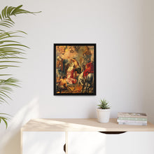 The martyrdom of Saint Apollonia. Oil painting after Jacob Jordaens.