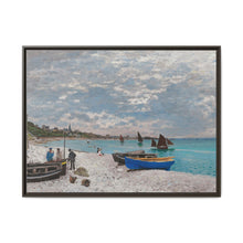 The Beach at Sainte-Adresse (1867) by Claude Monet - NOMADEN ART GALLERY