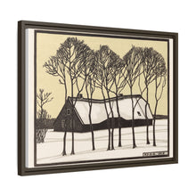 Farm in the snow (1918) by Julie de Graag