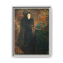 Lady in Black by Edvard Munch - NOMADEN ART GALLERY