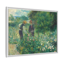 Recogiendo flores (1875) de Pierre-Auguste Renoir 