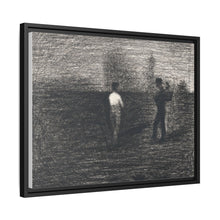 Peasants (ca. 1881–1884) by Georges Seurat