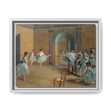 Edgar Degas's The Dance Foyer at the Opera on the rue Le Peletier (1872) - NOMADEN ART GALLERY