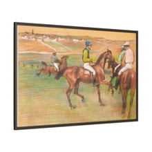 Caballos de carreras (ca. 1885-1888) de Edgar Degas 