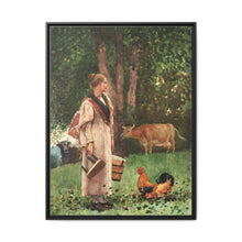 The Milk Maid (1878) by Winslow Homer - NOMADEN ART GALLERY