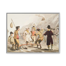 Illustration of the fool plough from The Costume of Yorkshire (1814) by George Walker - NOMADEN ART GALLERY