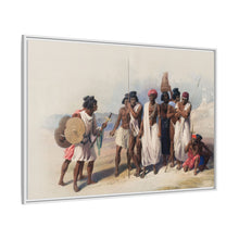 Group of Nubians (Wady Kardasey) illustration by David Roberts (1796–1864)