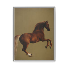 Whistlejacket is an oil-on-canvas painting from about 1762 showing the Marquess of Rockingham's racehorse, rearing up against a blank background. - NOMADEN ART GALLERY