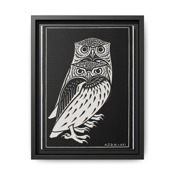 Two owls (1921) by Julie de Graag - NOMADEN ART GALLERY