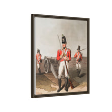 Illustration of East York militia from The Costume of Yorkshire (1814) by George Walker