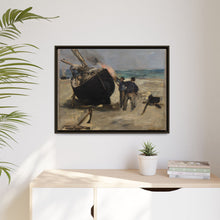 Tarring the Boat (Le Bateau goudronné) de Édouard Manet