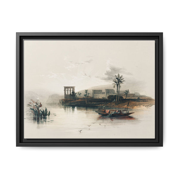 Island of Philae on the Nile Nubia illustration by David Roberts (1796–1864) - NOMADEN ART GALLERY