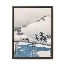 Snowy landscape with Mount Fuji (1900–1910) by Ohara Koson