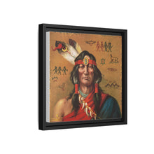 Indian chief portrait illustration
