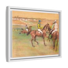Caballos de carreras (ca. 1885-1888) de Edgar Degas 