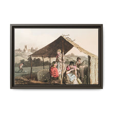 Illustration of teasel field from The Costume of Yorkshire (1814) by George Walker - NOMADEN ART GALLERY