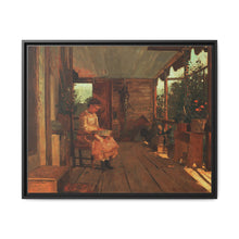 Girl Shelling Peas (ca.1873) by Winslow Homer - NOMADEN ART GALLERY