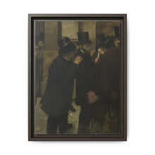 Portraits at the Stock Exchange (1878-1879) by Edgar Degas - NOMADEN ART GALLERY
