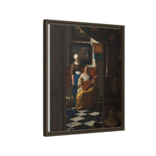 The Love Letter (ca. 1669 –1670) by Johannes Vermeer