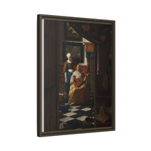 The Love Letter (ca. 1669 –1670) by Johannes Vermeer