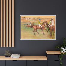 Caballos de carreras (ca. 1885-1888) de Edgar Degas 