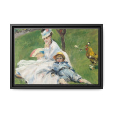 Pierre-Auguste Renoir's Madame Monet and Her Son (1874) - NOMADEN ART GALLERY