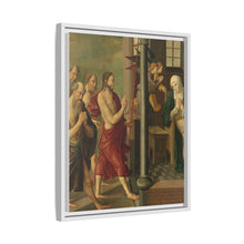 Panel of an Altarpiece with Dispute with the Doctors, on verso is Appearance of Christ to his Mother (c. 1520 - c. 1535) by Master of Alkmaar