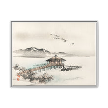 Cottage by the sea by Kōno Bairei (1844-1895) - NOMADEN ART GALLERY