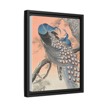 Two peacocks on tree branch (1900 - 1930) by Ohara Koson