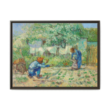 First Steps, after Millet (1890) by Vincent Van Gogh - Traditional Wall Art Print - NOMADEN ART GALLERY