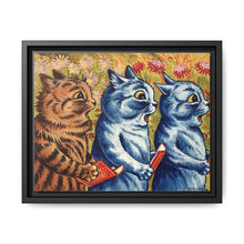 Three cats singing. Gouache by Louis Wain, 1925/1939 - NOMADEN ART GALLERY
