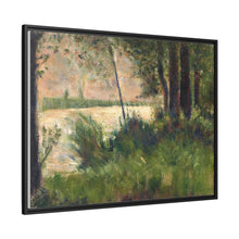 La ribera herbosa de Georges Seurat (1881-1882)
