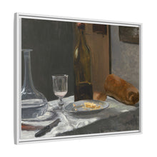 Claude Monet's Still Life with Bottle, Carafe, Bread, and Wine (ca. 1862-1863) - NOMADEN ART GALLERY