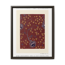 Art Nouveau Flower pattern pochoir print in oriental style. Original from our own 1914 edition of Samarkande - NOMADEN ART GALLERY